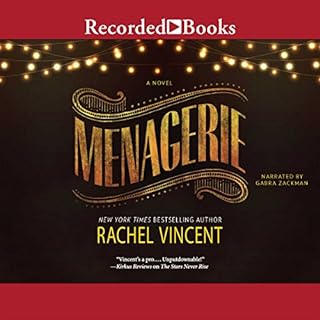 Menagerie Audiolibro Por Rachel Vincent arte de portada