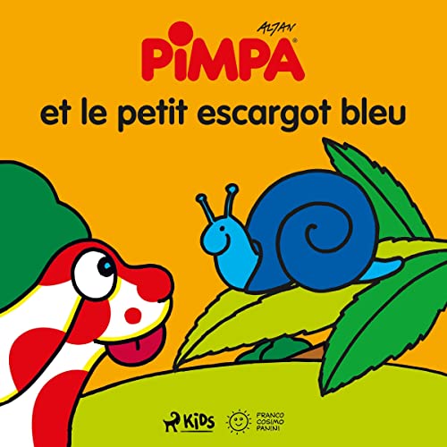 Pimpa et le petit escargot bleu cover art