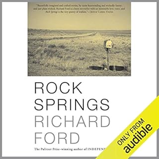 Rock Springs Audiobook By Richard Ford cover art