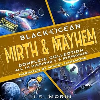 Black Ocean: Mirth & Mayhem Complete Collection Audiolibro Por J.S. Morin arte de portada