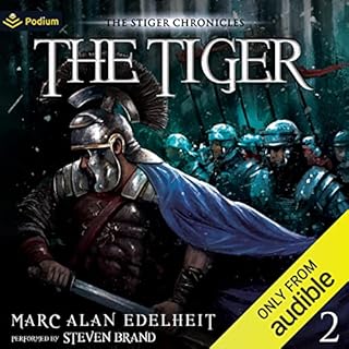 The Tiger Audiolibro Por Marc Alan Edelheit arte de portada