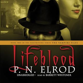 Lifeblood Audiolibro Por P. N. Elrod arte de portada