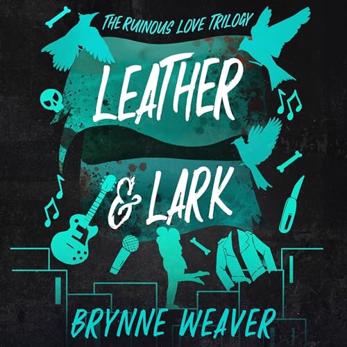 Leather & Lark Audiolibro Por Brynne Weaver arte de portada