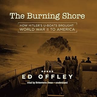 The Burning Shore Audiobook By Ed Offley cover art