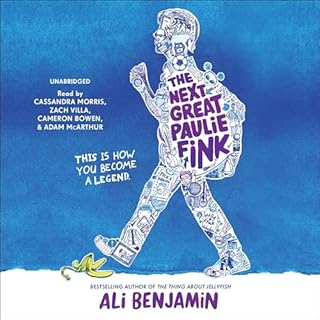 The Next Great Paulie Fink Audiolibro Por Ali Benjamin arte de portada