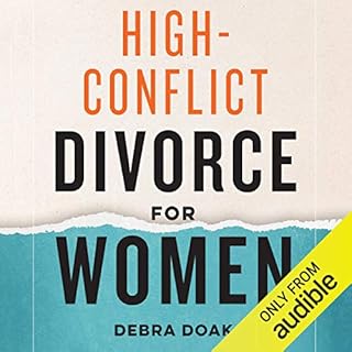 High-Conflict Divorce for Women Audiolibro Por Debra Doak arte de portada