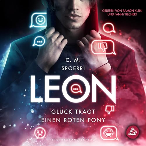 Leon - Glück trägt einen roten Pony Audiolivro Por C. M. Spoerri capa