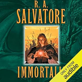 Immortalis Audiolibro Por R. A. Salvatore arte de portada