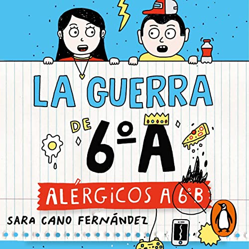 Alérgicos a 6º B [Allergic to 6º B] Audiolibro Por Sara Cano Fernández arte de portada