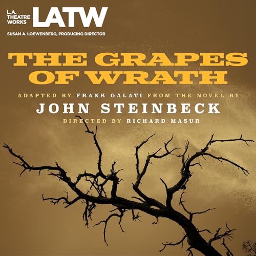 Page de couverture de The Grapes of Wrath (Dramatized)