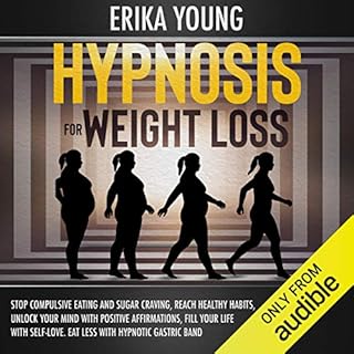 Hypnosis for Weight Loss Audiolibro Por Erika Young arte de portada