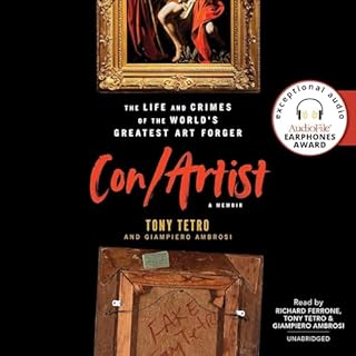 Con/Artist Audiobook By Tony Tetro, Giampiero Ambrosi cover art