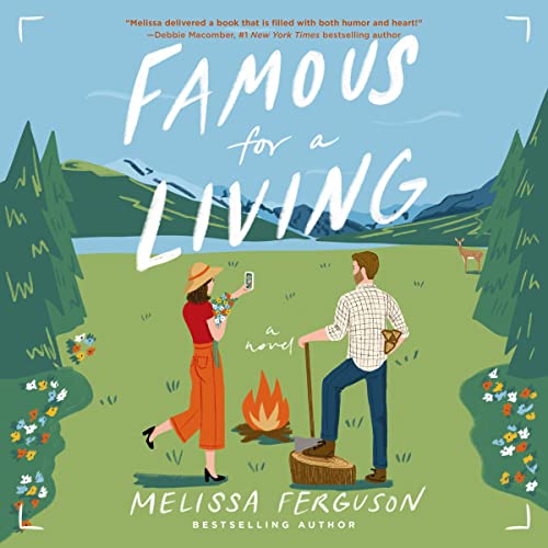 Famous for a Living Audiolivro Por Melissa Ferguson capa