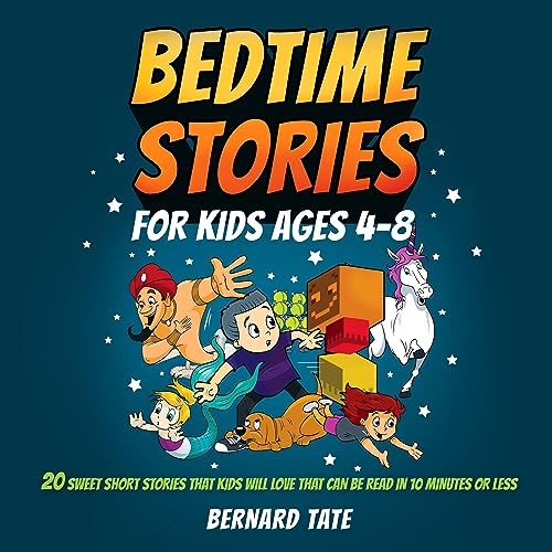 Bedtime Stories for Kids Ages 4-8 Audiolibro Por Bernard Tate arte de portada