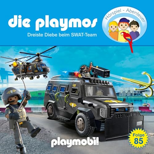 Couverture de Dreiste Diebe beim SWAT-Team. Das Original Playmobil Hörspiel