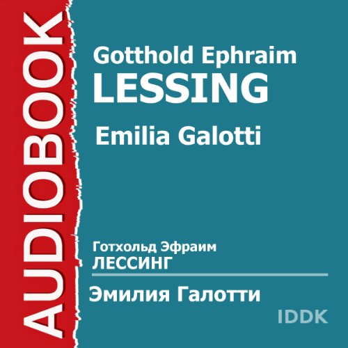 Emilia Galotti Audiolibro Por Gotthold Ephraim Lessing arte de portada