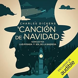 Canción de Navidad Audiolibro Por Charles Dickens arte de portada