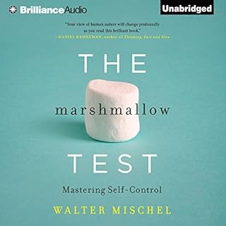 The Marshmallow Test Audiolibro Por Walter Mischel arte de portada