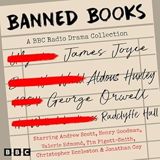 Banned Books: A BBC Radio Drama Collection Audiobook By James Joyce, Radclyffe Hall, Aldous Huxley, George Orwell cover art