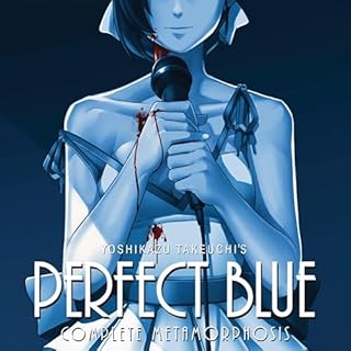 Perfect Blue Audiolibro Por Yoshikazu Takeuchi arte de portada