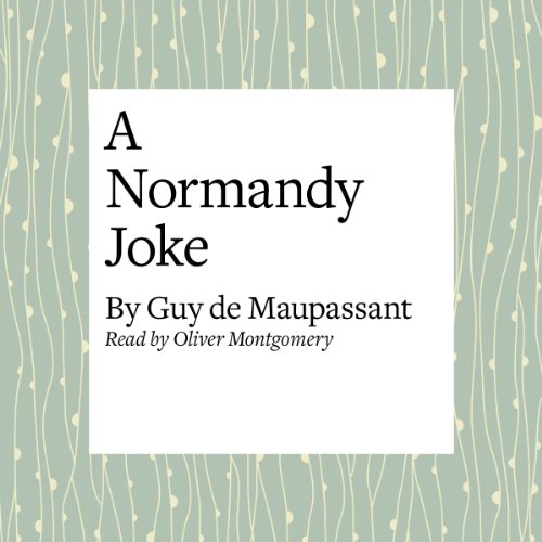 Diseño de la portada del título A Normandy Joke