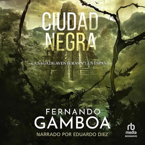 Ciudad Negra [Black City] Audiolibro Por Fernando Gamboa arte de portada