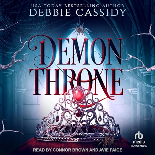 Demon Throne Audiolibro Por Debbie Cassidy arte de portada