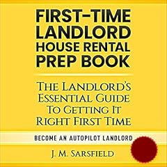 First-Time Landlord House Rental Prep Book cover art