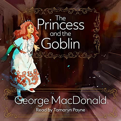 Diseño de la portada del título The Princess and the Goblin