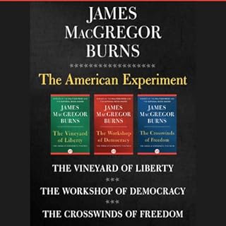 The American Experiment Audiolibro Por James MacGregor Burns arte de portada