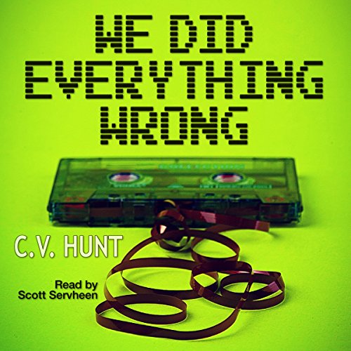 We Did Everything Wrong Audiolivro Por C.V. Hunt capa