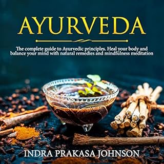 Ayurveda Audiolibro Por Indra Prakasa Johnson arte de portada