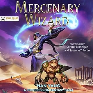 Mercenary Wizard Audiolibro Por Han Yang arte de portada