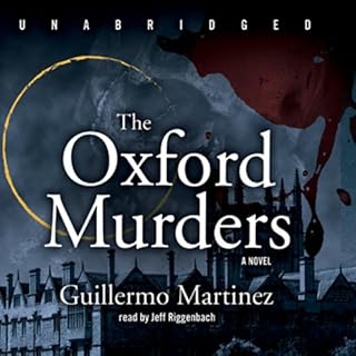 The Oxford Murders Audiolibro Por Guillermo Martinez arte de portada