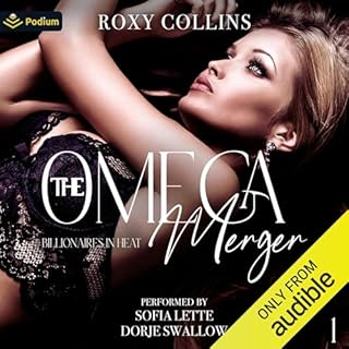 The Omega Merger Audiolibro Por Roxy Collins arte de portada