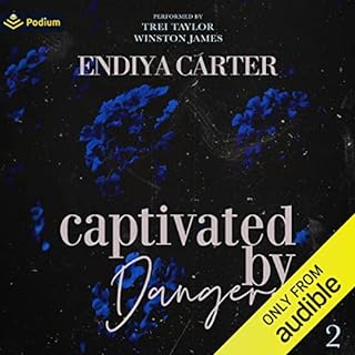 Captivated by Danger Audiolibro Por Endiya Carter arte de portada