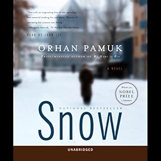 Snow Audiolibro Por Orhan Pamuk arte de portada