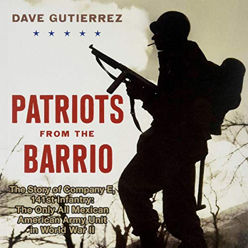 Patriots from the Barrio Audiolibro Por Dave Gutierrez arte de portada