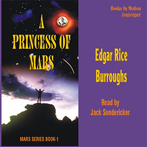 A Princess of Mars Audiobook By Edgar Rice Burroughs cover art