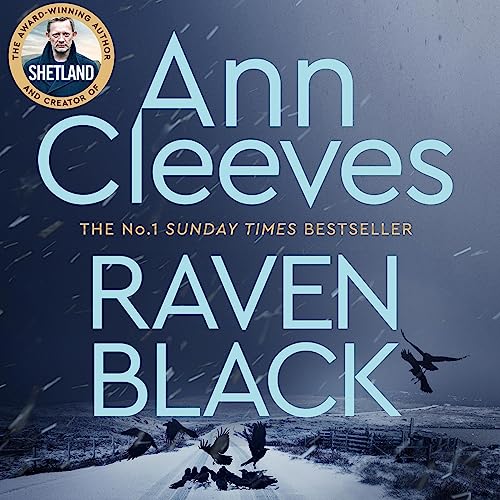 Raven Black Audiolibro Por Ann Cleeves arte de portada