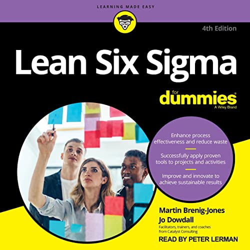 Page de couverture de Lean Six Sigma for Dummies, 4th Edition