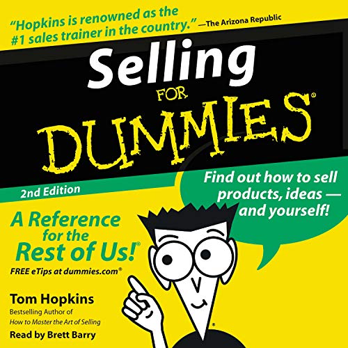 Selling for Dummies, Second Edition Audiobook By Tom Hopkins cover art