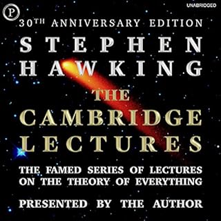 The Cambridge Lectures Audiolibro Por Stephen Hawking arte de portada