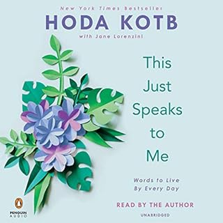 This Just Speaks to Me Audiobook By Hoda Kotb cover art