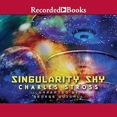 Singularity Sky Audiolibro Por Charles Stross arte de portada