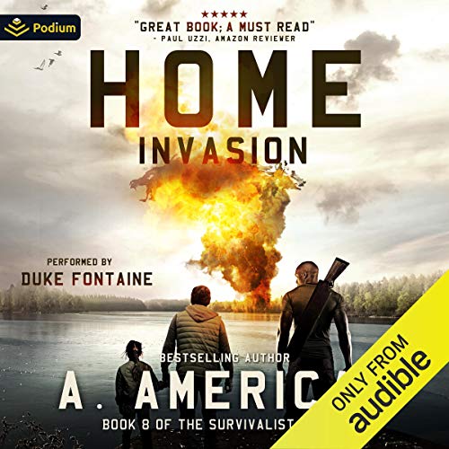 Home Invasion Audiolibro Por A. American arte de portada