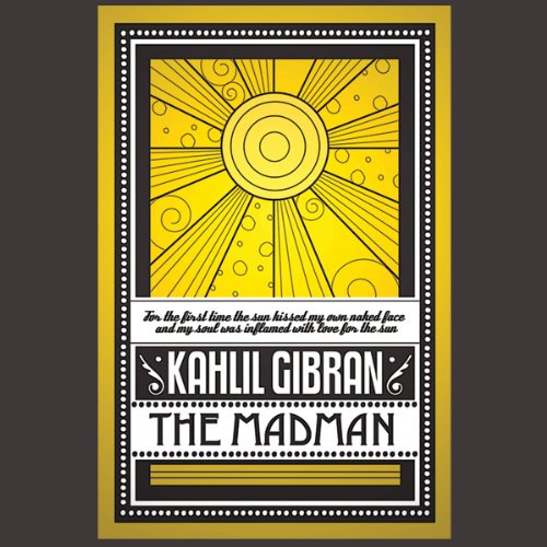 The Madman Audiolibro Por Khalil Gibrán arte de portada