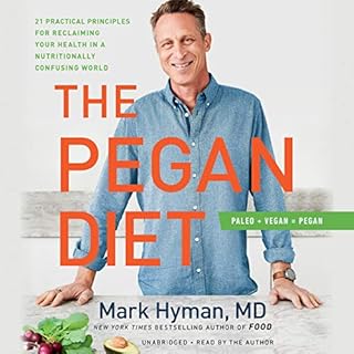 The Pegan Diet Audiolibro Por Mark Hyman MD arte de portada