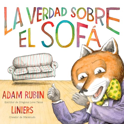 La verdad sobre el sofá Audiolivro Por Adam Rubin capa