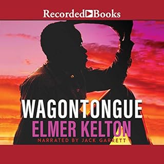 Wagontongue Audiolibro Por Elmer Kelton arte de portada